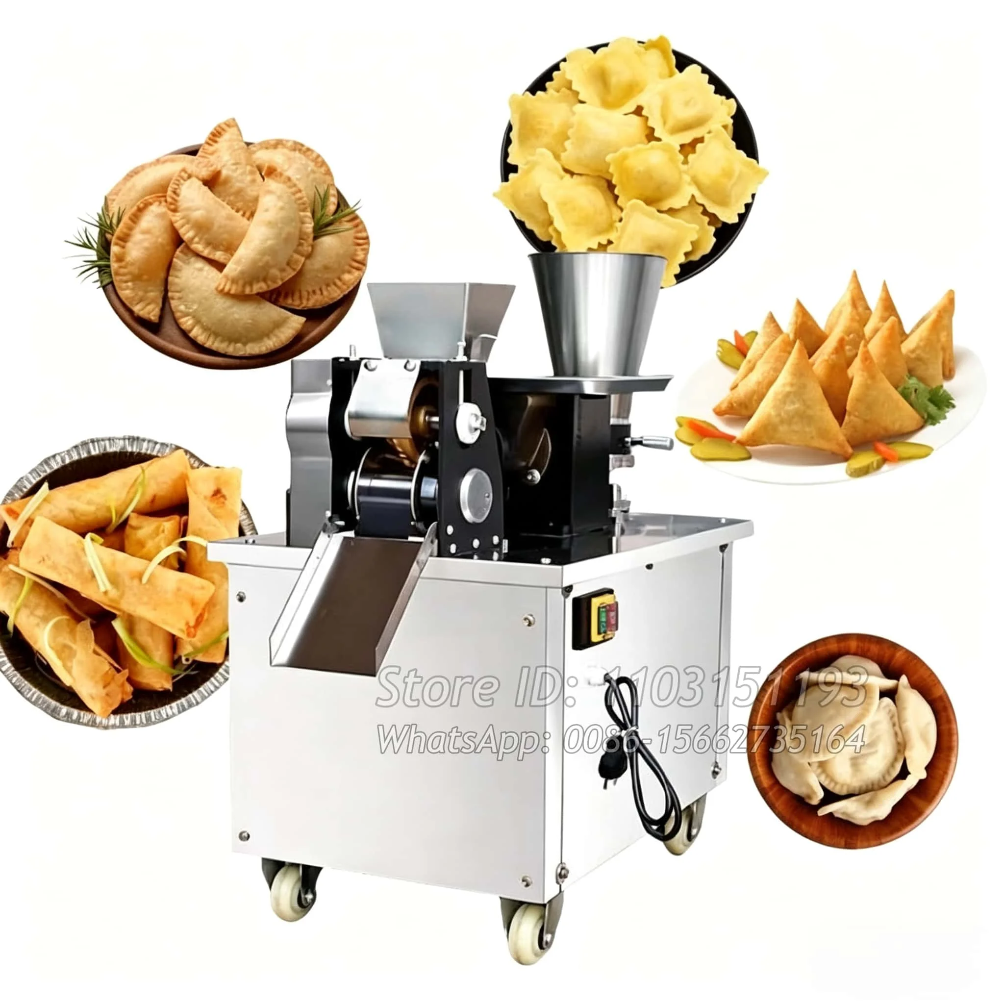 Customized Large Jamaican Patty Empanadas Machine Ravioli Making Machine Automatic Samosa Maker Machine Dumpling Forming Machine