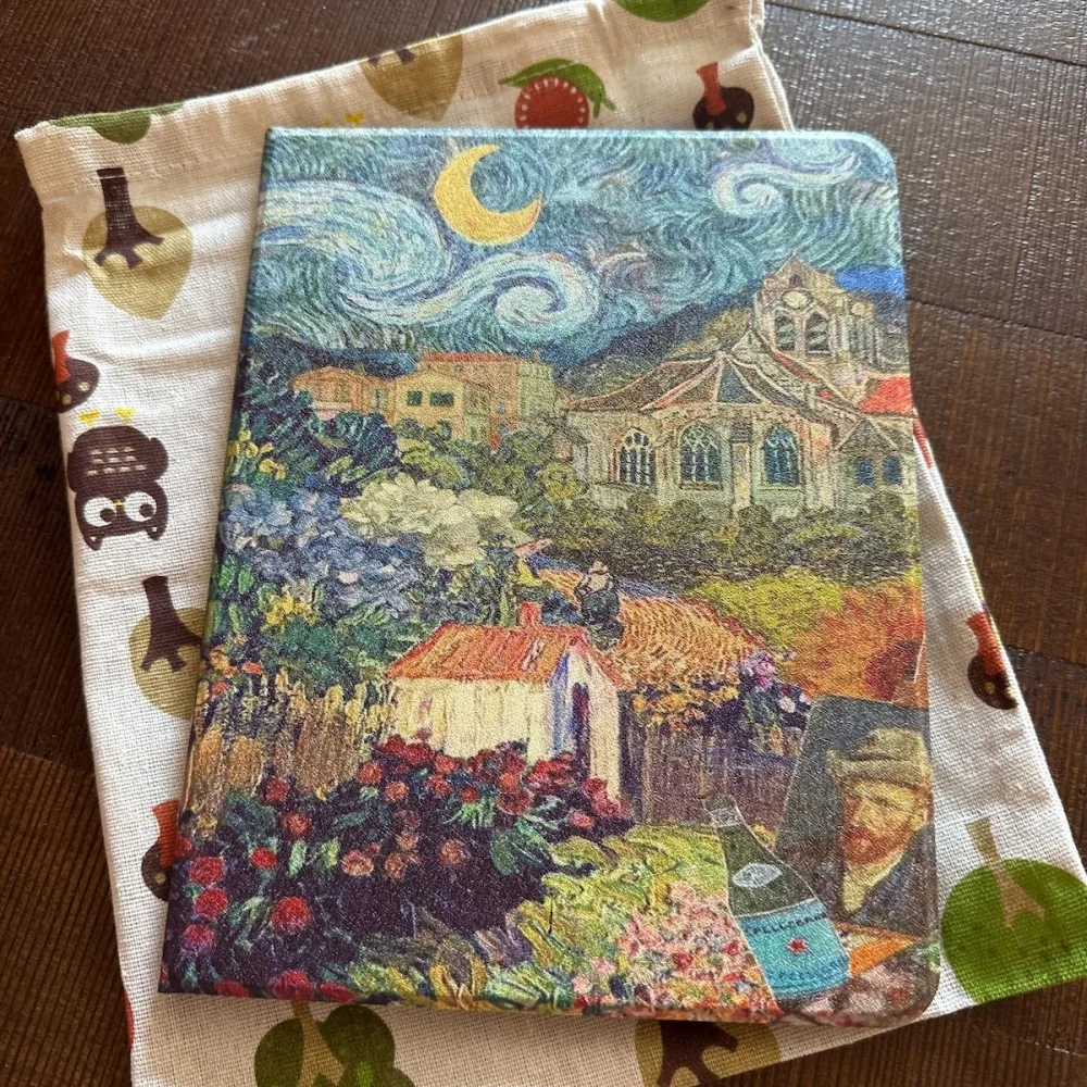 حافظة فان جوخ لجهاز ابل ايباد 9.7 بوصة 10.2 بوصة 10.5 بوصة 11 بوصة ايباد اير 6 5 4 ايباد ميني 7/6/5 ايباد برو 12.9 2022 2021 2024