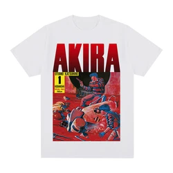 Akira Neo Otomo Katsuhiro Anime Cartoon 1988 Natural Manga Tokyo vintage T-shirt Cotton Men T shirt New TEE TSHIRT Womens Tops