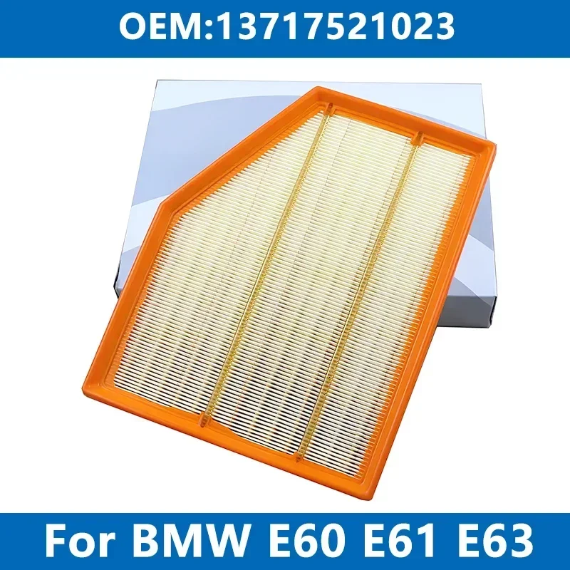 

Car Air Filter Cleaner Element 13717521023 For BMW E63 E64 E60 E61 Touring 520i 525i 540i 545i 550 645Ci Engine High Flow Intake