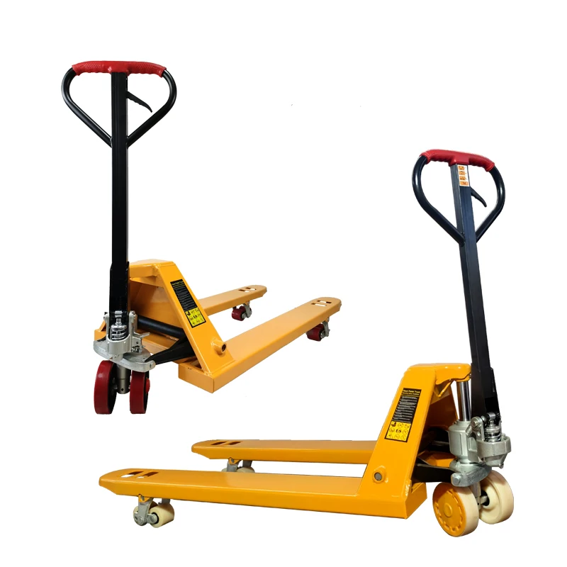 Warehouse Material Handling Equipment Manual 2 Ton Hand Pallet Jack Hand Hydraulic Pallet Truck