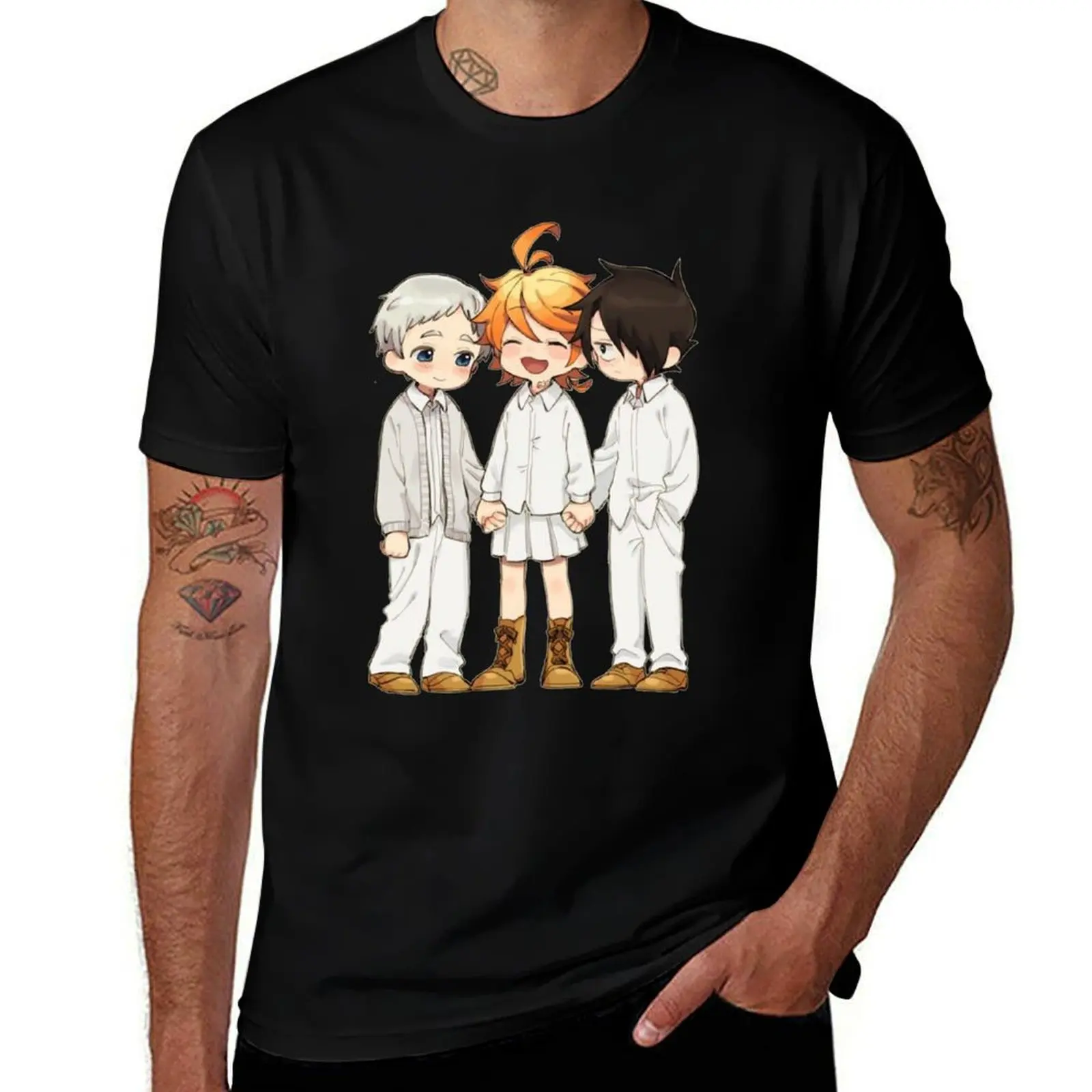 The Promised Neverland T-Shirt man t shirts for men T-Shirt