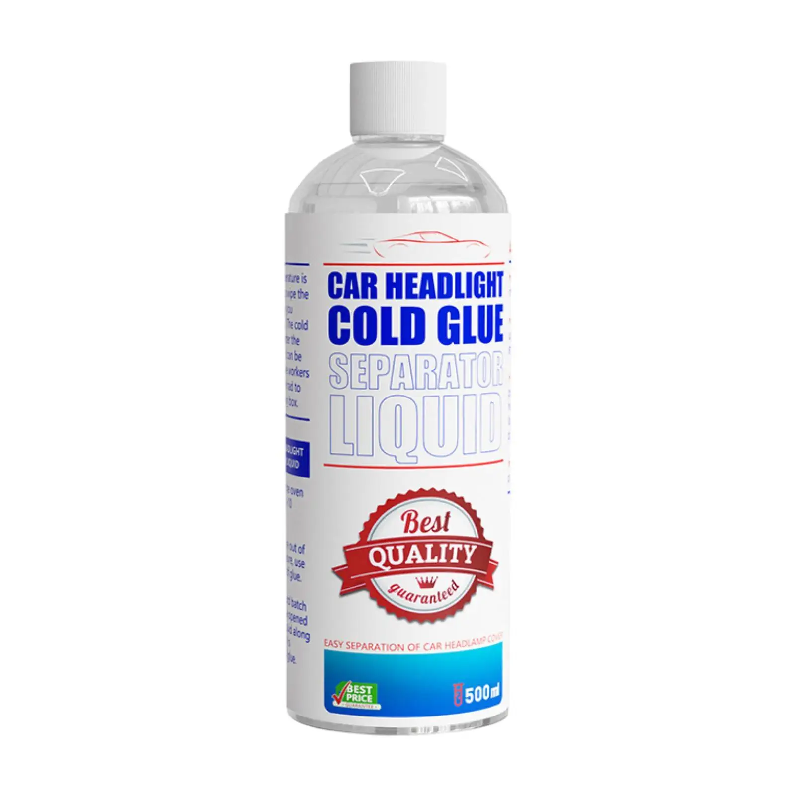Car Headlight Cold Glue Separator Removal Fluid Practical Effective Accessories