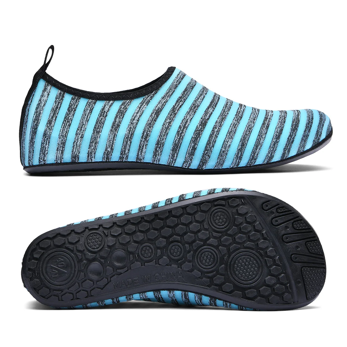 Zapatillas deportivas ligeras Unisex para hombre y mujer, zapatos planos de secado rápido sin cordones para vadear, Surf, playa, Aqua, fondo fino