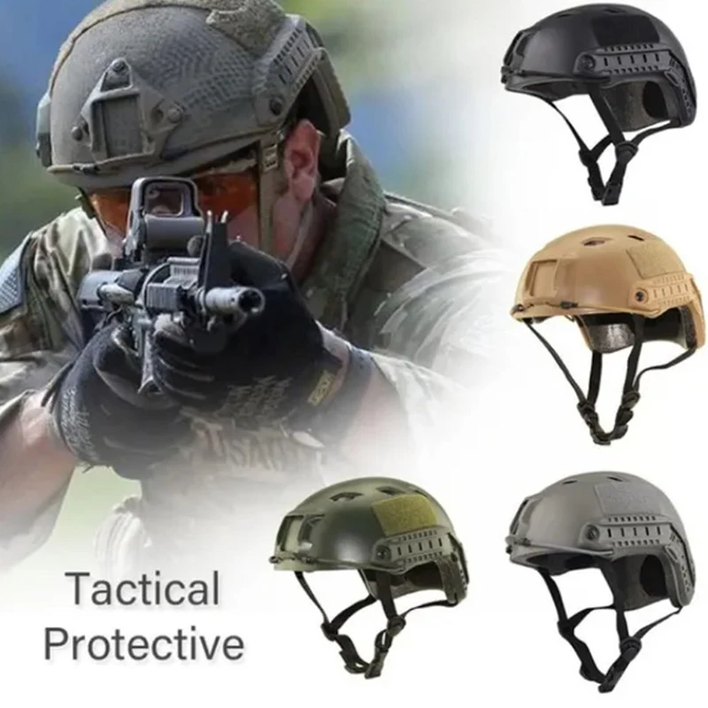 

Outdoor Men's Hunting Helmet Fast Helmet Airsoft Tactical FAST Helmet Protective Paintball Wargame Tactical Helmet