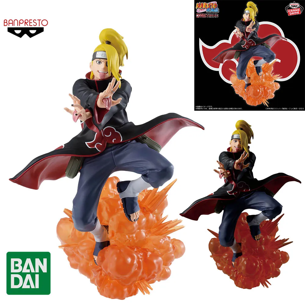 

BANDAI Banpresto Naruto Shippuden Deidara Brand new spot goods Figure Model Anime Genuine Boxed Toy