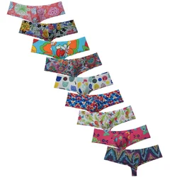 Sexy Men Underwear Bikini Male Bulge Buns Shorts Hipster Trunks Cuecas Masculina Printed Colorful Boxers Boxershorts