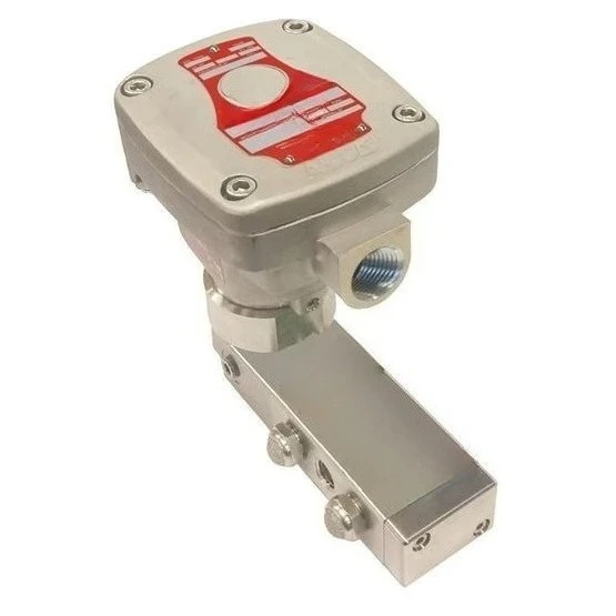 1/4 Inch 2-Position 5-Way Explosion Proof Solenoid Valve, 551-553 Series Pipe Joint Type