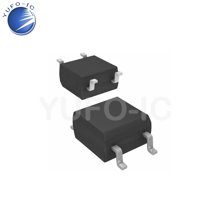 Freeship 20pcs DB107 1A 1000V Single Phases Diode Rectifier Bridge sop-4  DB107S