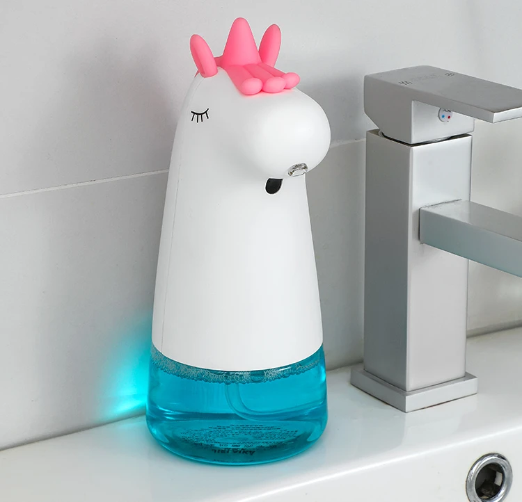 Automatic Hand Sanitizer Machine Sensor Smart Electric Foaming Home Cartoon Kids Rechargeable Soap Dispenser