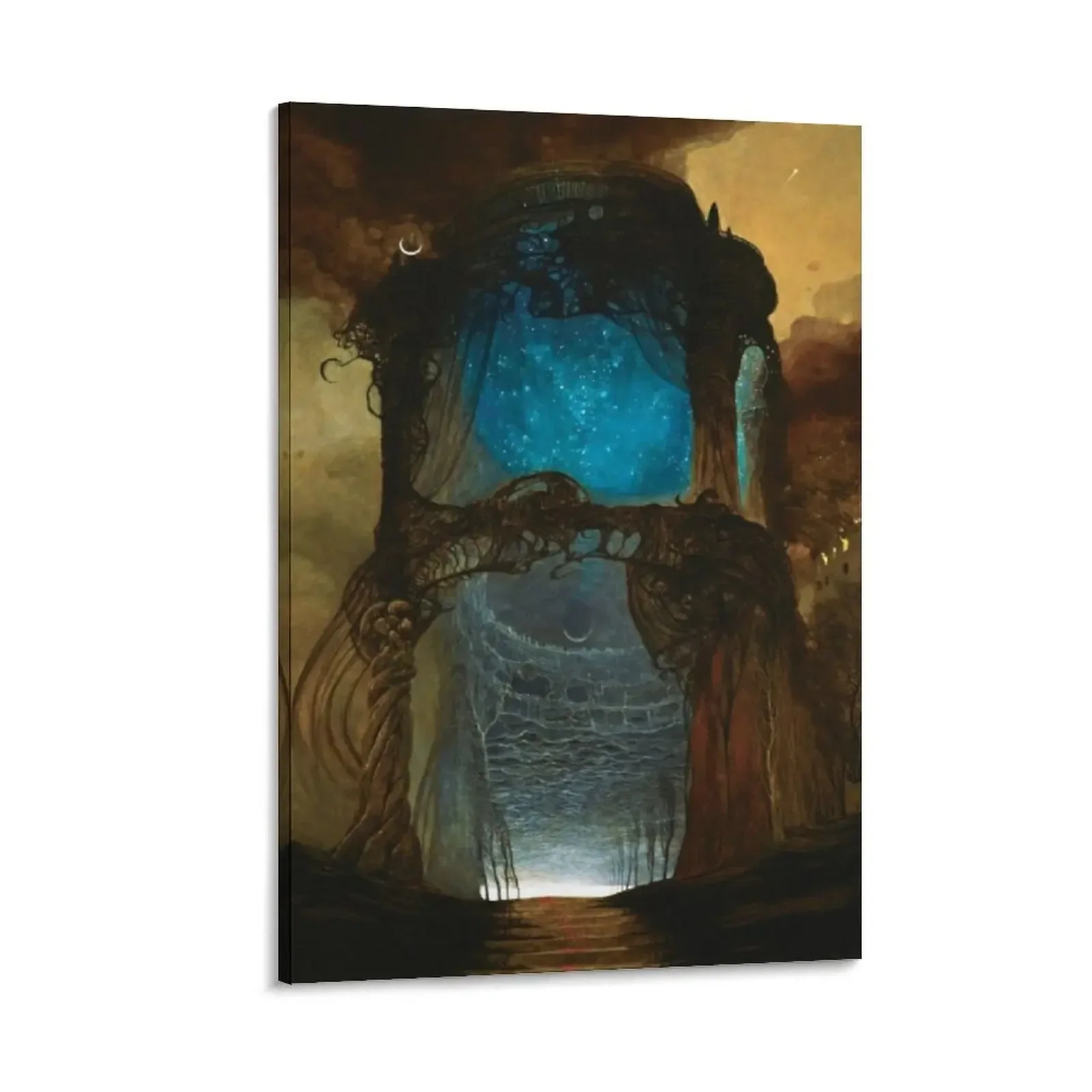 

Untitled, byZdzisaw Beksiński Canvas Painting Paintings wall art canvas painting Decoration for bedroom anime posters