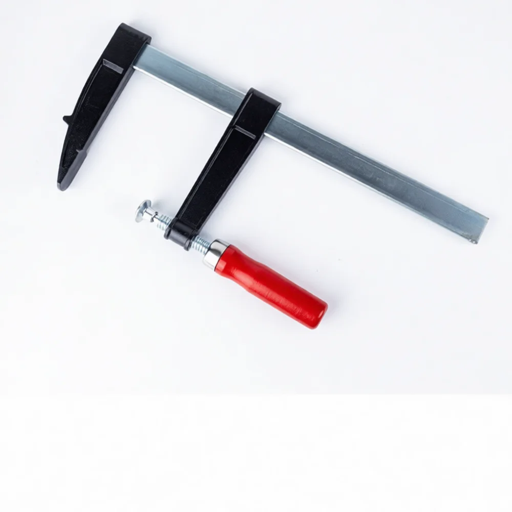 Efficient F Clamp Woodworking Tool Malleable Steel Fixture Quick Gripping Hand Clamp For Wood Joinery Construction