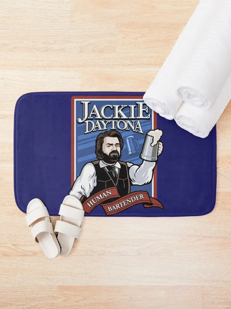 Jackie Daytona- Regular Human Bartender Bath Mat Non-Slip Bathtub Non-Slip And Washable Kitchen Mat