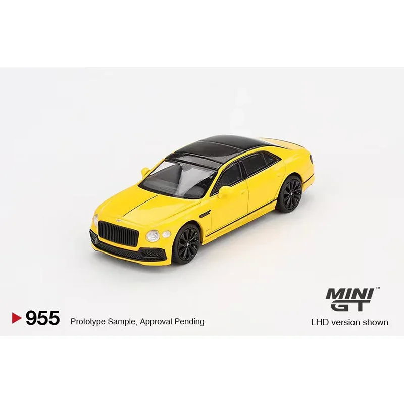 **PreSale** MINIGT 955 1:64 Flying Monaco Yellow Diecast Model Collection Toys