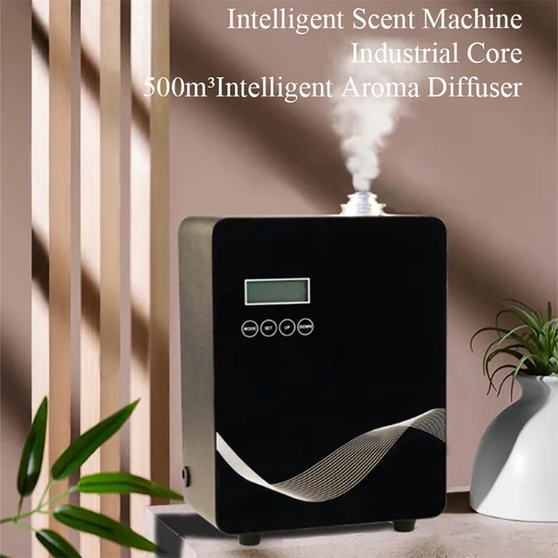 500CBM Electric HVAC Essential Oil Aroma Diffuser Scent Air Machine Room Fragrance Diffusion System for Hotel Lobby Air Purifier