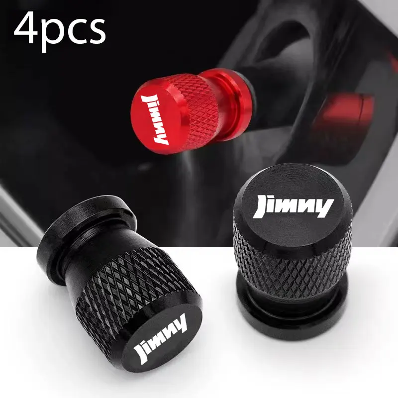 

For Suzuki jimny Car Wheel Tire Valve Caps Tyre Stem Covers Airdust Waterproof Accessories