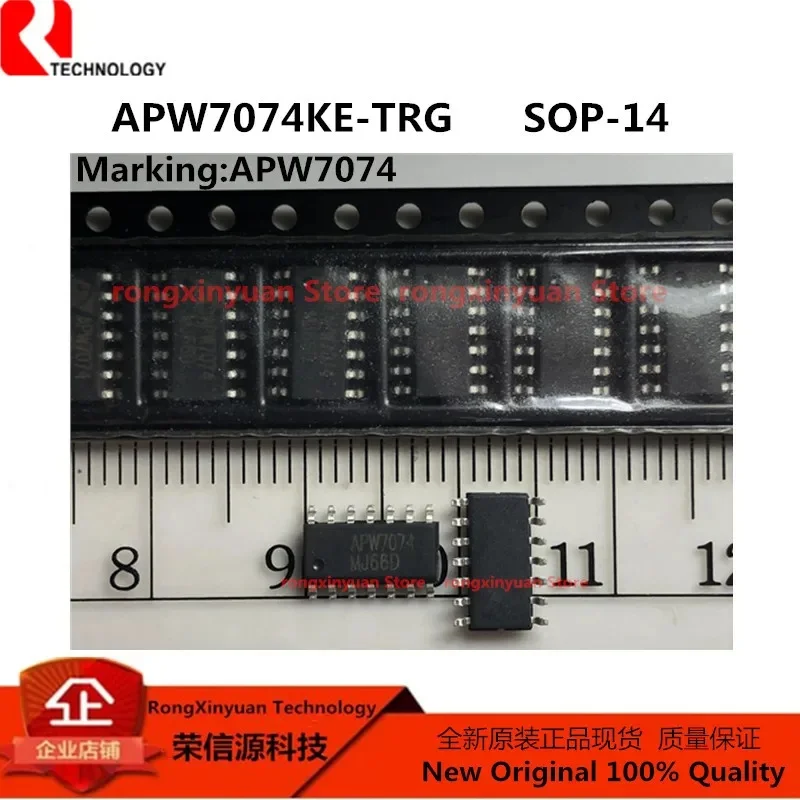 

5 pcs/lot APW7074 APW7074KE-TRG APW7074KE-TRL APW7074KE SOP-14 Synchronous Buck PWM Controller 100% New original