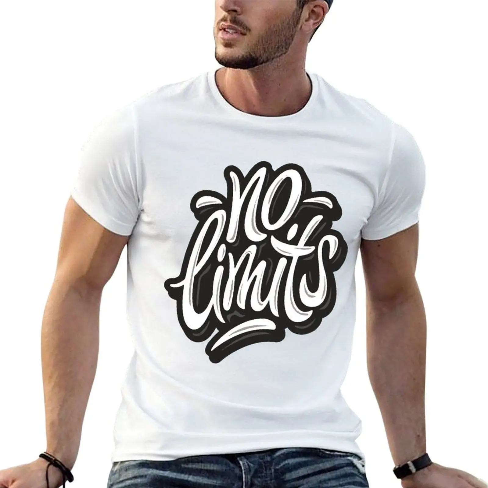 No Limit - Pick your T-Shirt Casual Daily Wear Short Sleeve Top