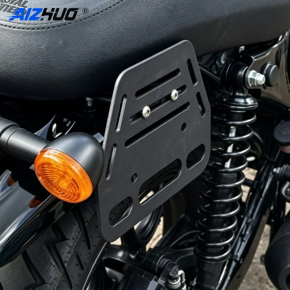 For Ducati Scrambler 620 800 Classic Desert Sled Icon Sixty2 Motorcycle Side Luggage Rack Support Saddle Bags Mounting Brackets