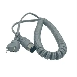 3 Types Nail Drill Handpiece Cord power Cable 3pin DC For Electric Nail Drill Handle Rope Strong machine Accessories