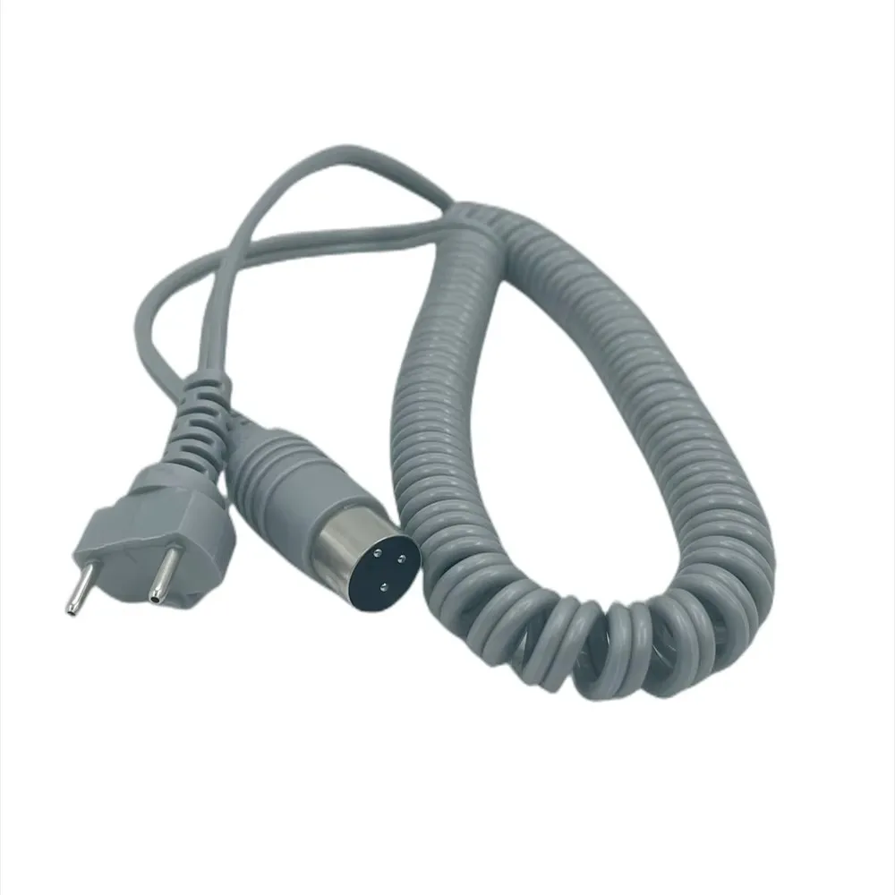 3 Types Nail Drill Handpiece Cord power Cable 3pin DC For Electric Nail Drill Handle Rope Strong machine Accessories
