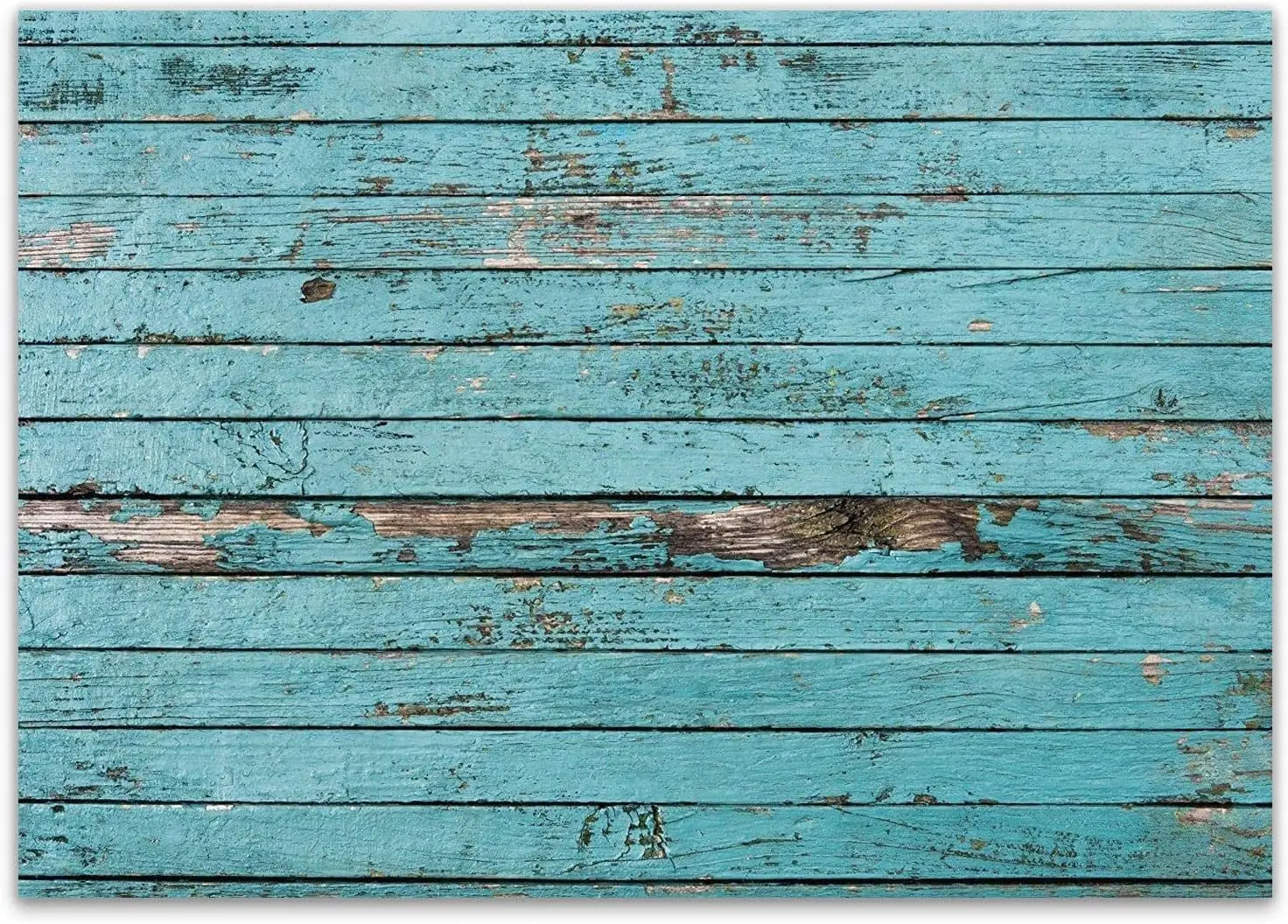 4pc Table Sets with Worn Wood Optics  Placemats Decor Table Mats for Dining Rustic Vintage Style Festive Party Supplies