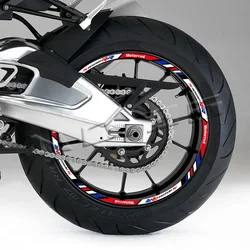 S1000RR s1000 rr S 1000 rr Motorcycle Wheel Stickers Reflective Stripe Rim Decals Accessories Waterproof