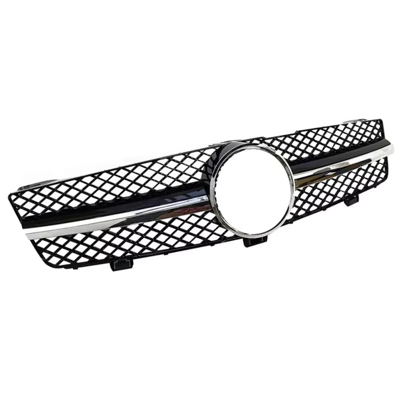 

Fit For Mercedes Benz CLS W219 2005-2010 CLS350 CLS500 Diamonds GTR Racing Front Bumper Grille Glossy Black