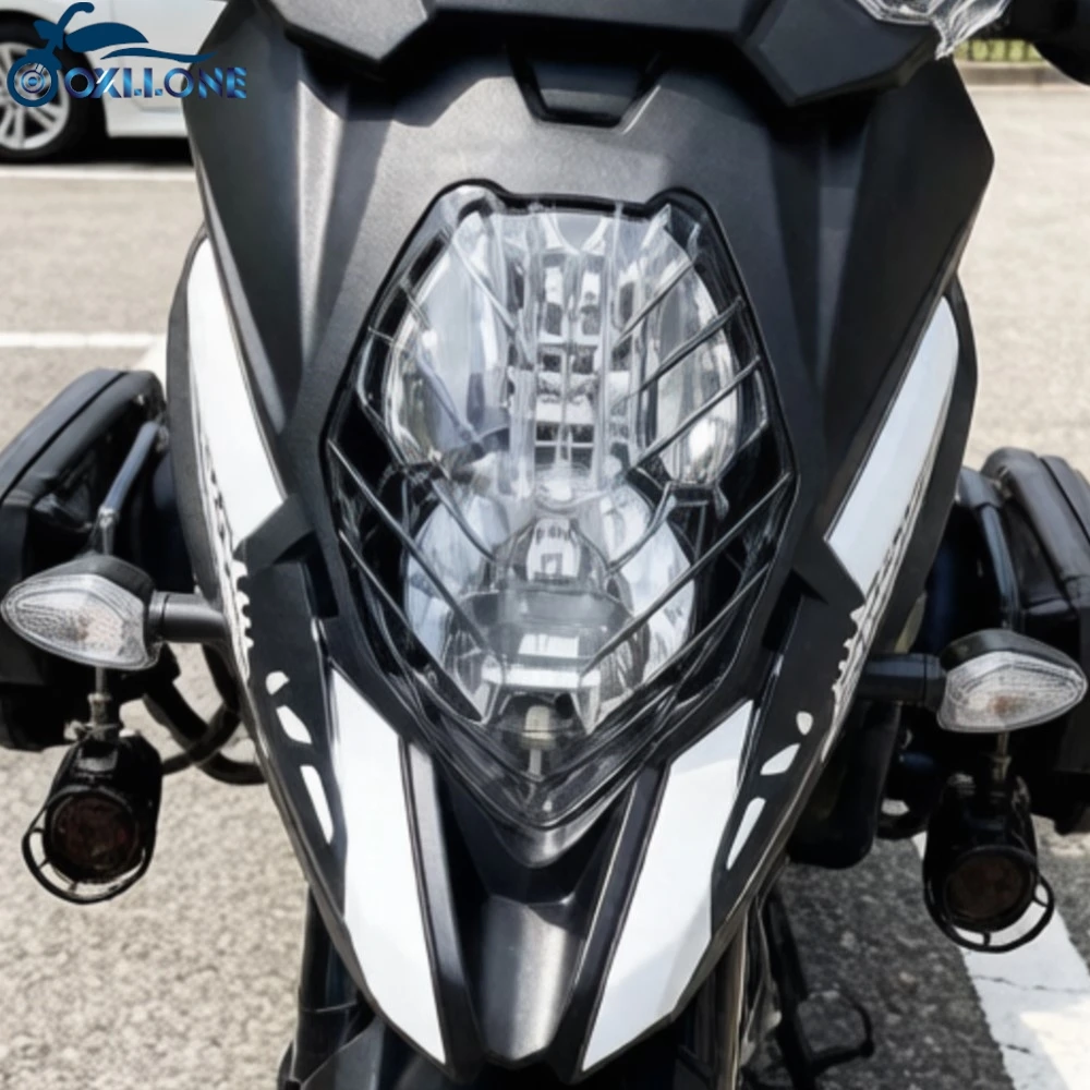 

For SUZUKI V-STROM 1000 DL1000 2017-2021 DL650 VSTROM 650 Motorcycle Headlight Head Light Guard Protector Cover Protection Grill