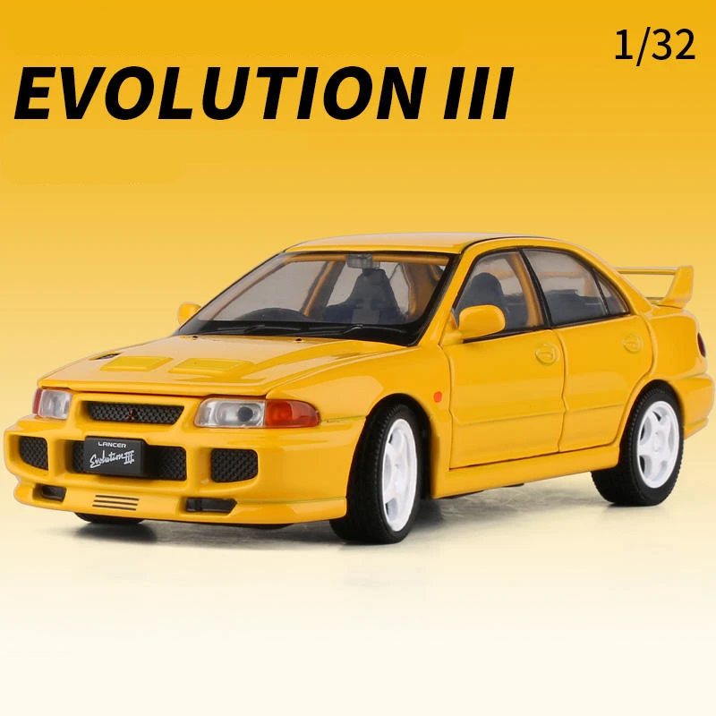 1:32 Mitsubishis Lancer Evo X 3 Alloy Car Model Diecast Metal Toy
