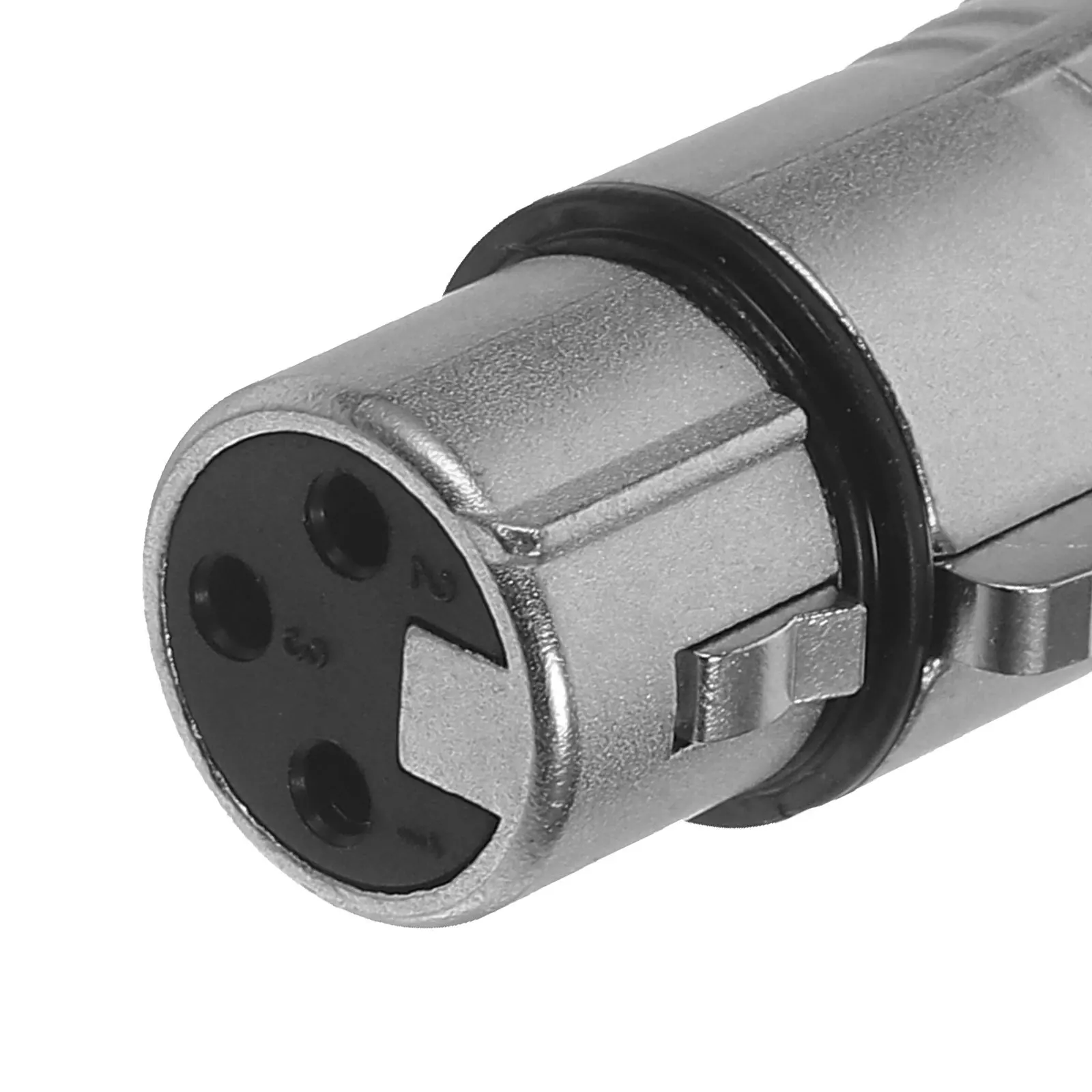 

2Pcs Xlr Connector Female 3 Pin Solder Type Mic Female Plug Microphone Audio Socket Compatible with Mixing Console