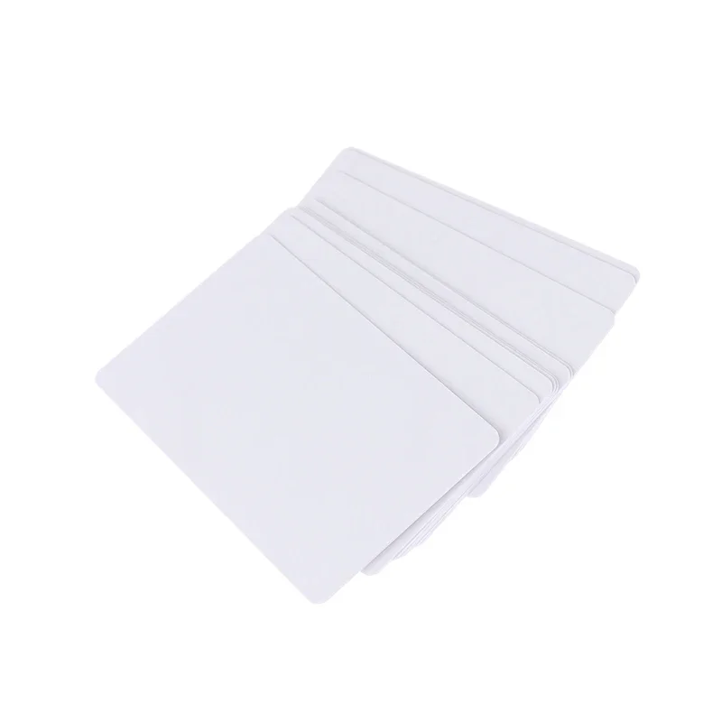 10Pcs Rewritable 125KHz RFID T5577/5200/EM4305 Blank Card PVC Tags Smart Access Control Key Card Read Write Program Clone Cards