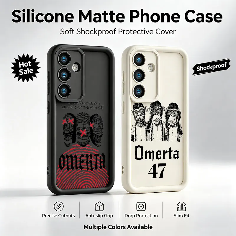 Omertas-Maes-47 Phone Case For Samsung Galaxy A17 A16 A15 A14 A07 A06 A57 A56 A55 A54 A53 A52 A36 A35 A34 A33 A26 A25