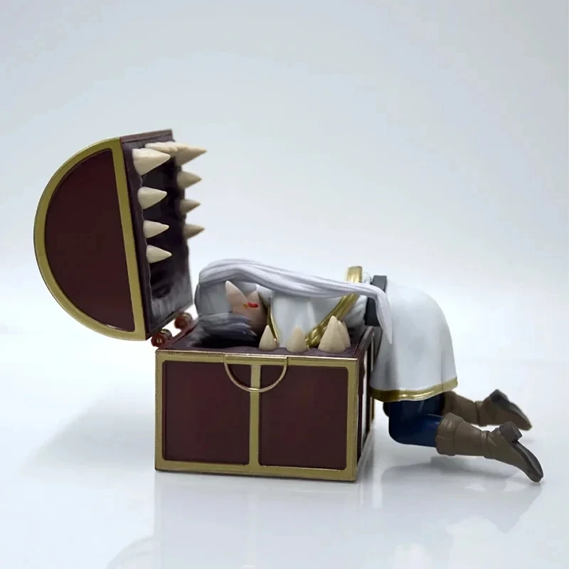 Frieren além do fim da jornada freren caixa de tesouro monstro anime figura brinquedo rolha ação estatueta presentes aniversário