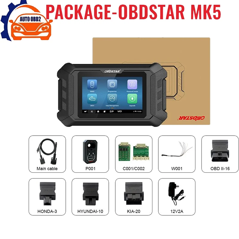 

Latin America Version OBDSTAR MK5/Key Master Mini Key Programmer full version better than X300 pro4 full version