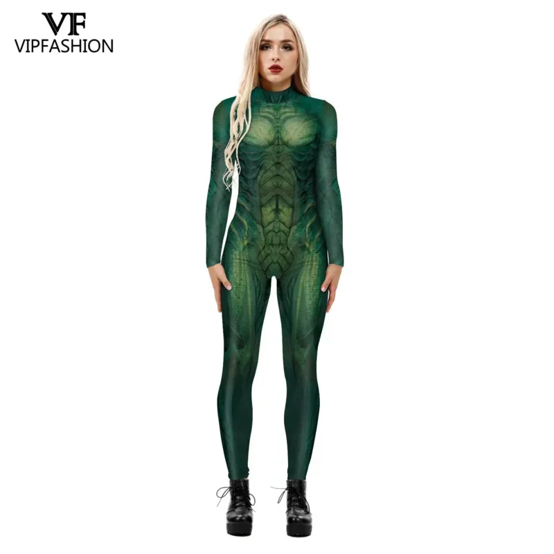 HN8 VIP FASHION Disfraz de cosplay con estampado de serpiente, traje para adulto, Halloween, Carnaval, Zentai, disfraz de LICRA, mono para mujer, monos 8...Gf