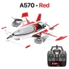 KOOTAI A570 RC 비행기 8CH 글라이더 3축 벡터 항공기 1000mAh EPP 6축 자이로 브러시리스 수직 이륙 착륙 항공기 2