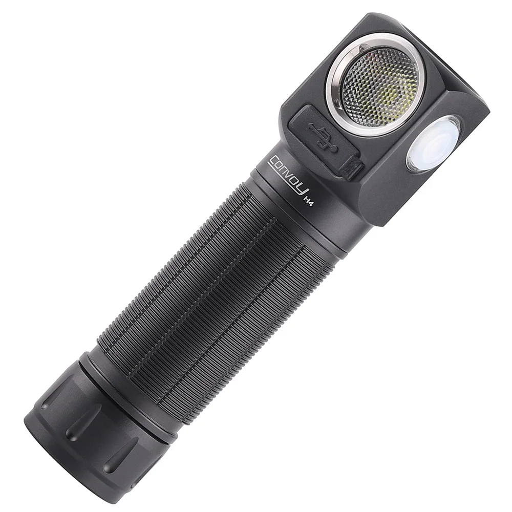 Convoy H4 Flashlight with XHP50.2 Headlamp Linterna Led High Power Torch 21700 Flash Head Light Type-C Rechargeable Headlight