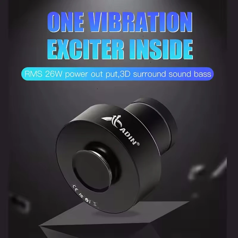 Vibro مضخم صوت مكافحة الجار الاهتزاز سمّاعات بلوتوث صندوق الصوت المحمول الموسيقى اللاسلكية Woofers باس Caixa De Som Bocina Mp3