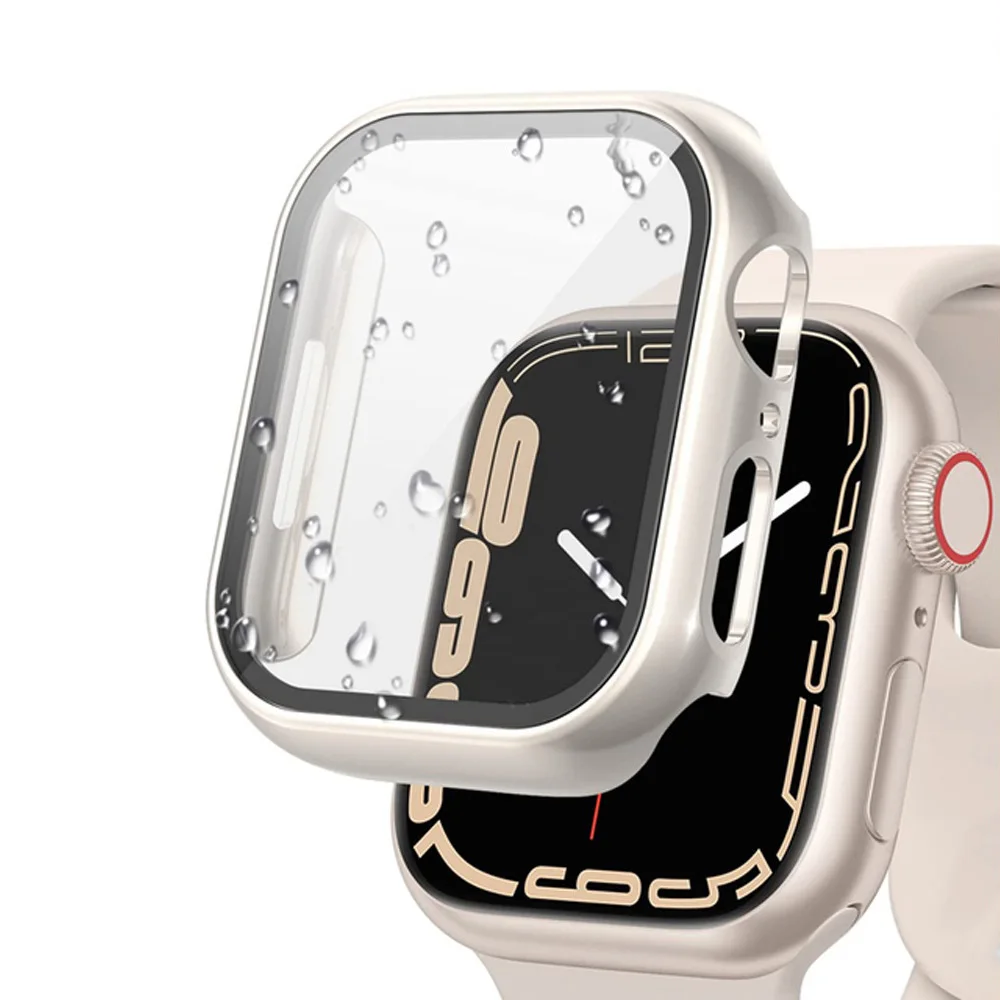 Glass+Cover For Apple Watch case