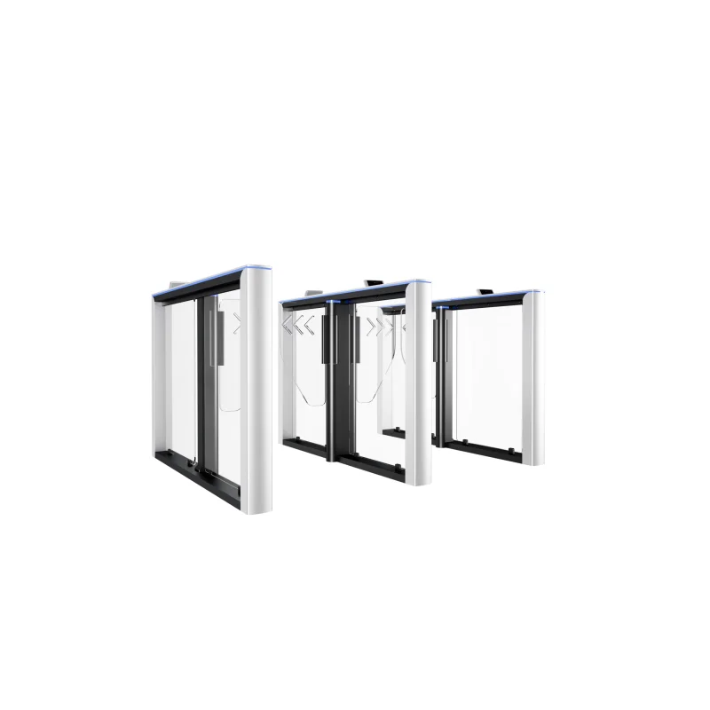 Aluminum High Quality Swing turnstile for access control protection gate machine auto gate system aluminum swing gate