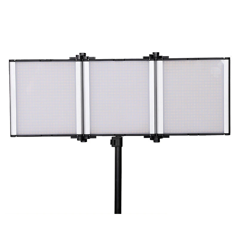 

China Guangdong supplier folding 1500 led panel photo studio video interview filming camera lights for photography