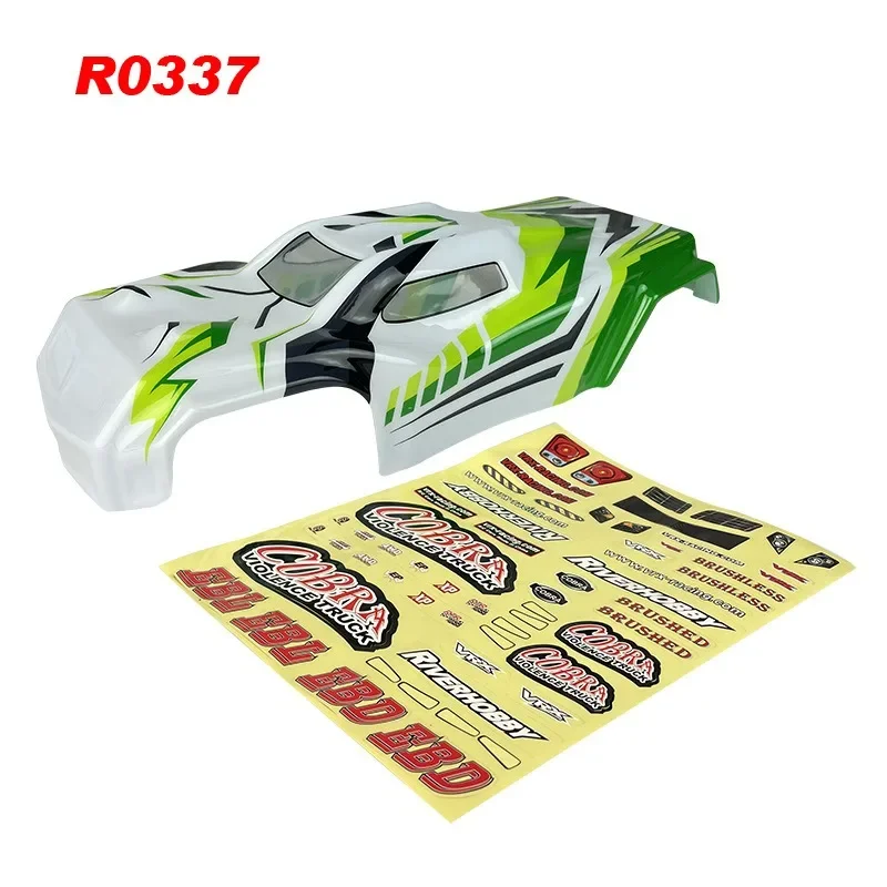 Voor VRX 1/8 Schaal PVC Auto Shell voor Cobra RH818,R0249 fit COBR RH818 1/8 rc auto, auto lichaamsdelen