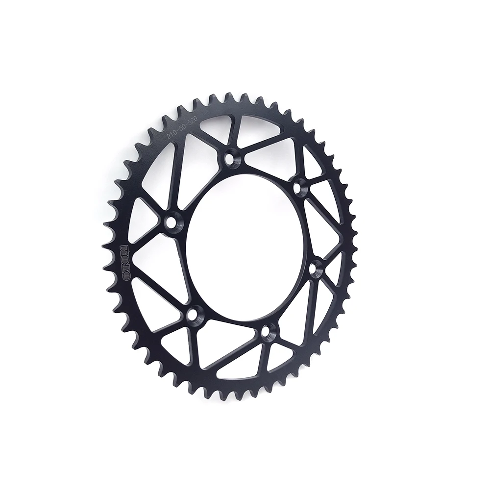 2024 Motorcycle 48T/50T/51T/52T Rear Sprocket Chain 520 Carbon Steel Cog For KTM HUSQVARNA GASGAS HONDA YAMAHA KAWASAKI SUZUKI