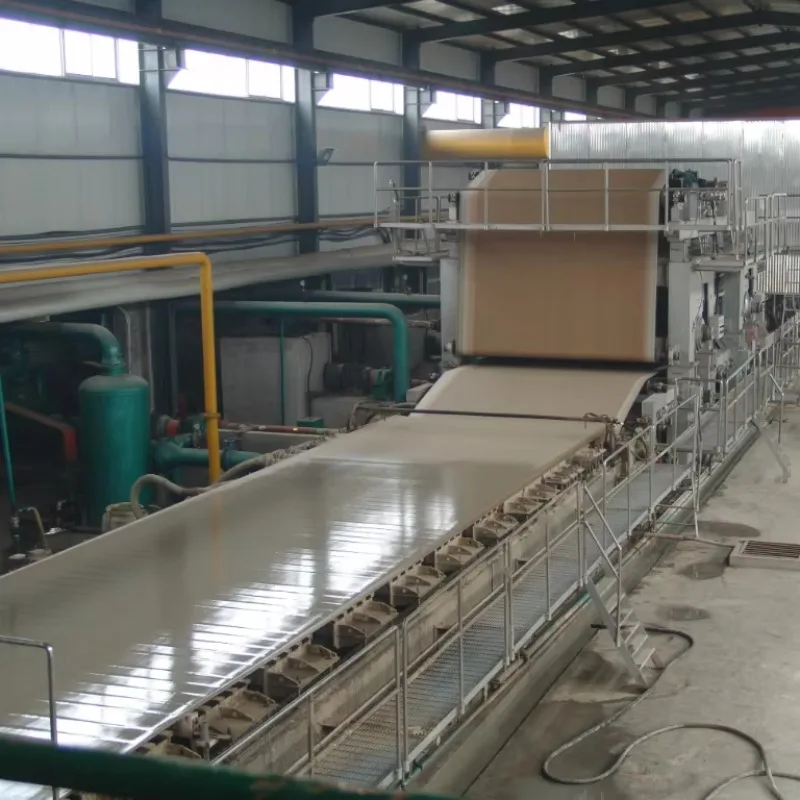 Double Wall Corrugated Cardboard Making Single Facer Corrugator Machine Corrugated Cardboard Production Line