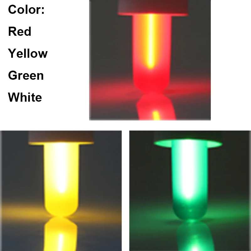 2Pcs E10 Mini T13 12V /110V/220V 1W  Low Voltage Colorful Freeze Light Plastic Cover for Home & Outdoor Christmas led light - view 3
