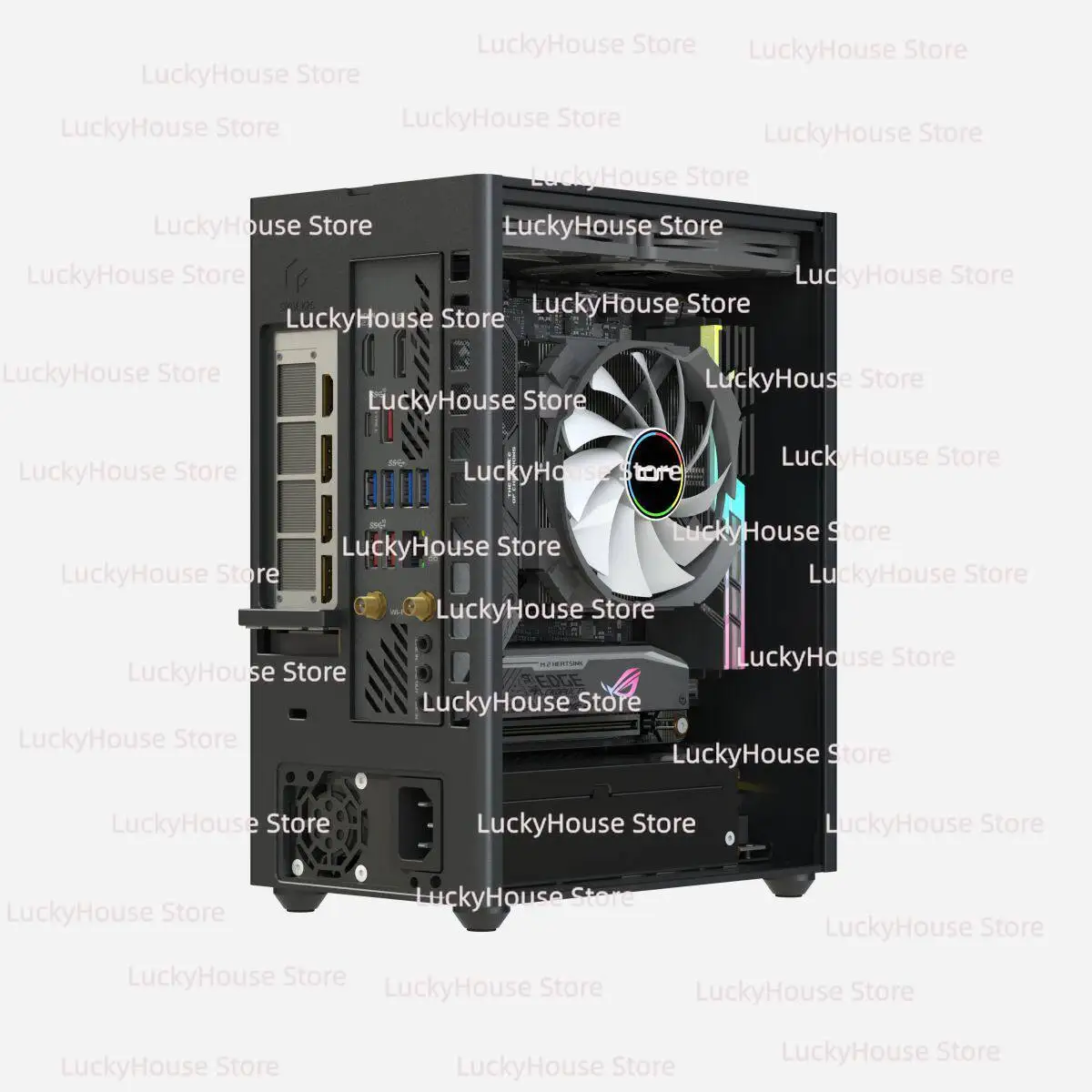 SIXGE K2S Mini ITX PC Case CNC Aluminum A4 Small Form Factor Chassis K39 Ghost S1 LGK2S