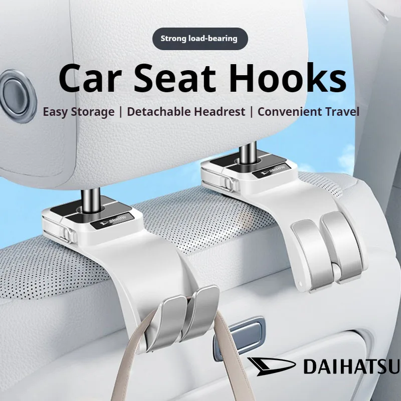 Car Seat Back Hook For Daihatsu Sirion 2 Terios Sirion 2 Ipsum Car Seat Headrest Hooks Hanger Storage Organizer Accessories view 2