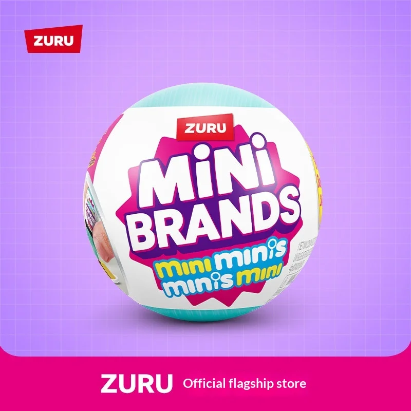 

Zuru Mini Brands Fill The Fridge Miniature Food Drinks Surprise Blind Box Collectible Figure Playset Decor For Adult Collectors