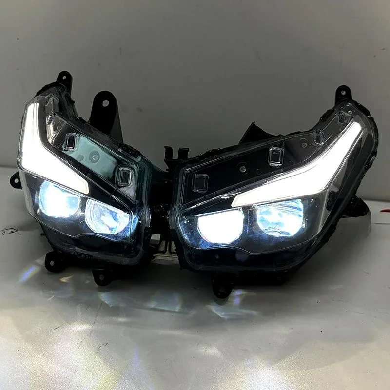 Applicable to Guangyang KRV180 headlight assembly LED laser lens car light upgrade RKH150 motorcycle light